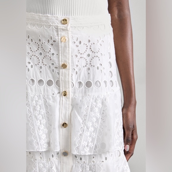 Sahara Ruffled Midi Skirt - Picture 4 of 8